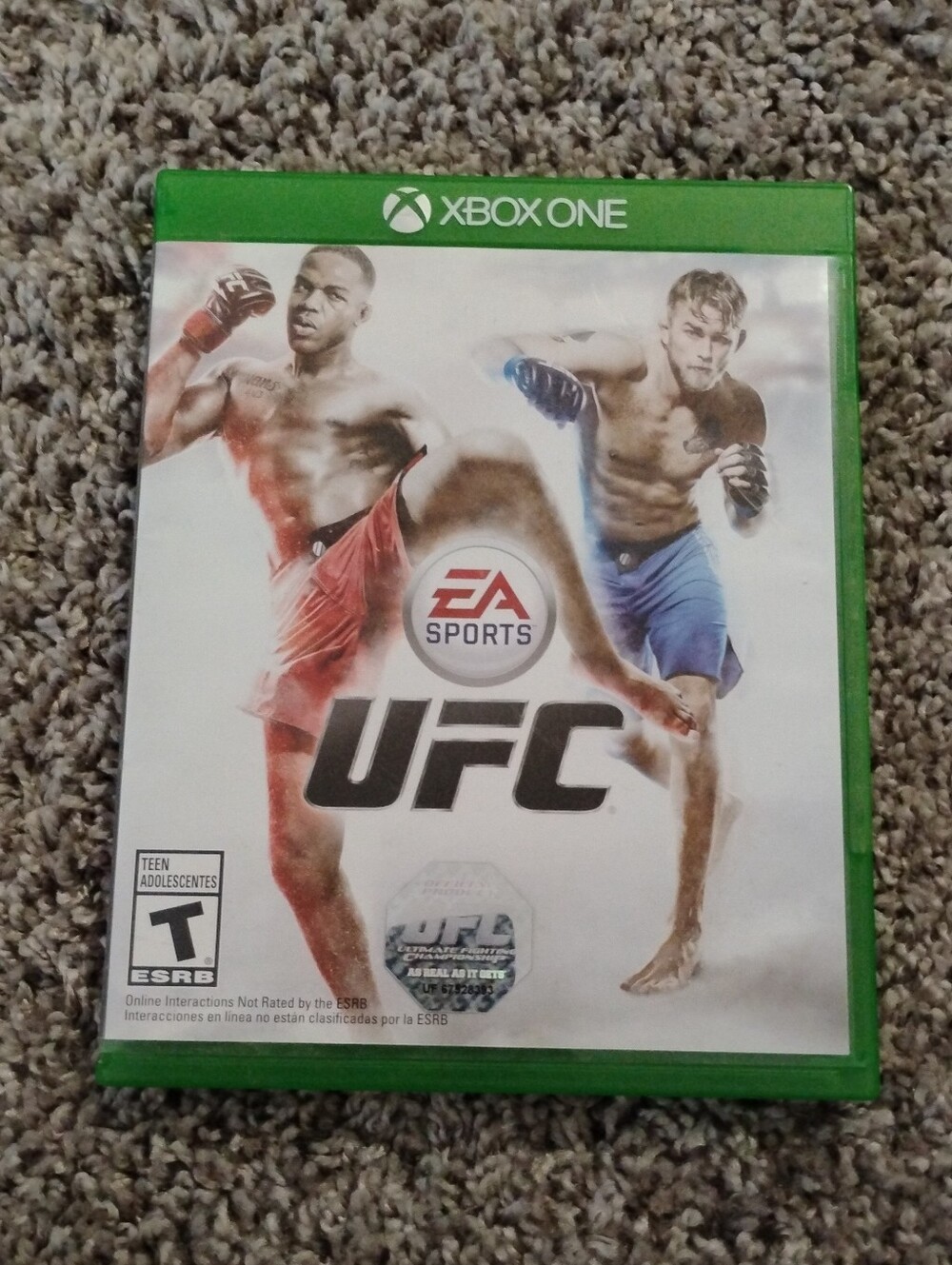 EA Sports UFC (Xbox One) - Complete in Box (CIB) with Insert